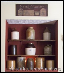 Londonberry Primitives: A New Creation ~ Crock Collector Sign